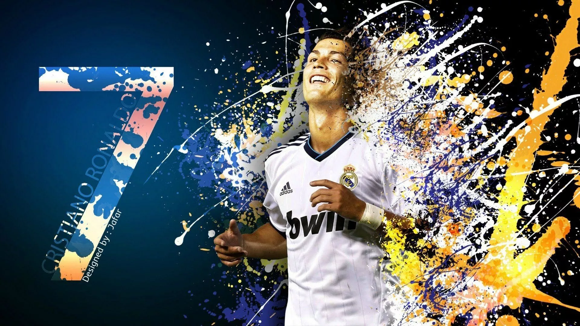 Cristiano Ronaldo Real Madrid HD Wallpaper