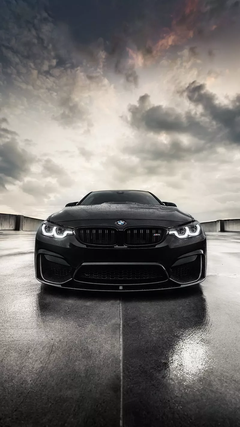 BMW M4, black, car, coupe, f82