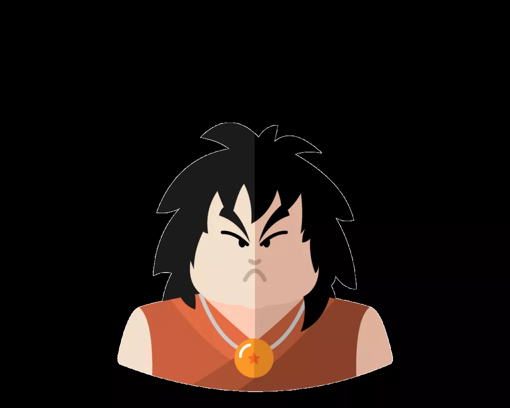 yajirobe Flat Icon & Avatar • Yoolk
