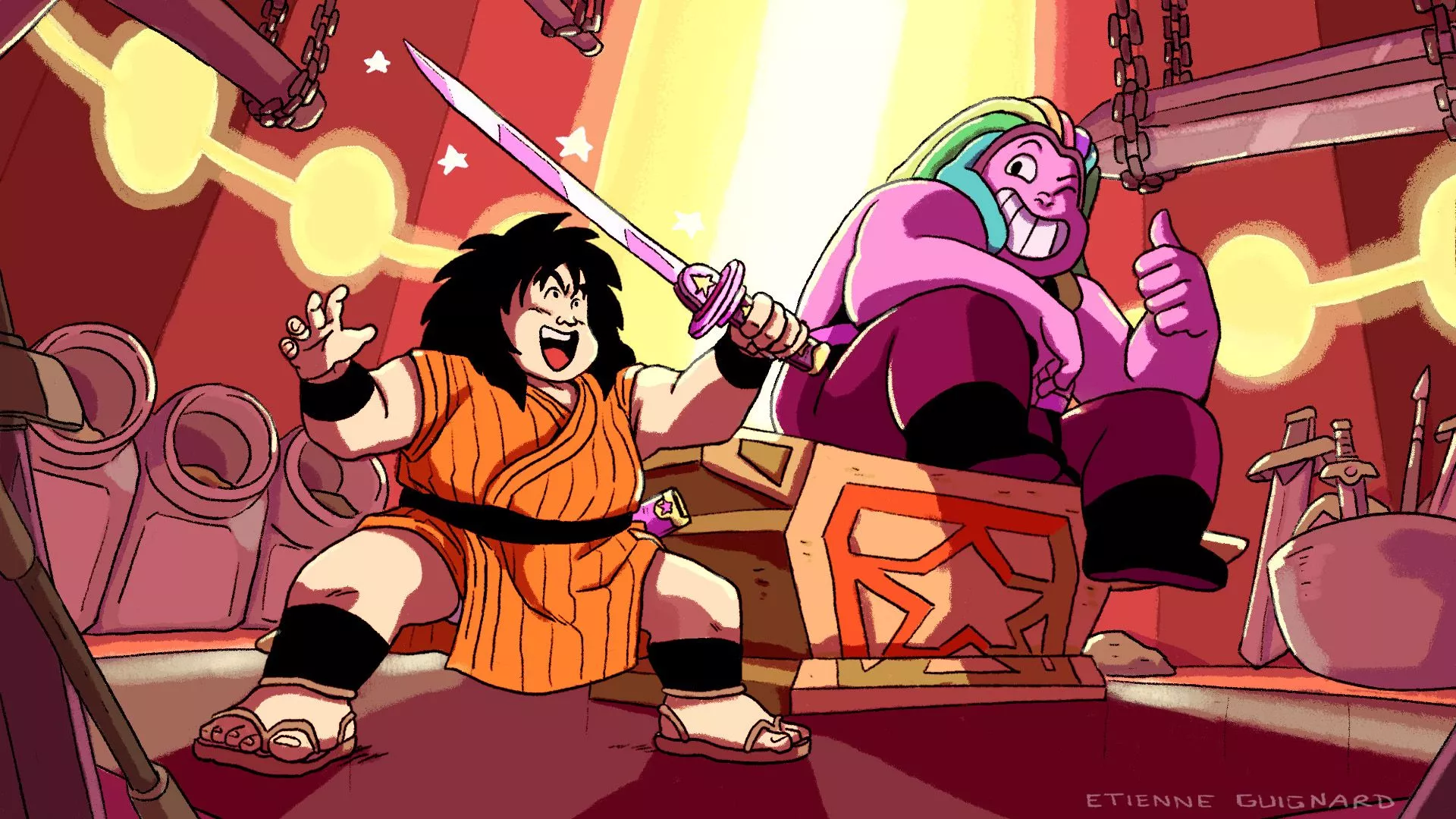StevenUniverse #DragonBall #yajirobe