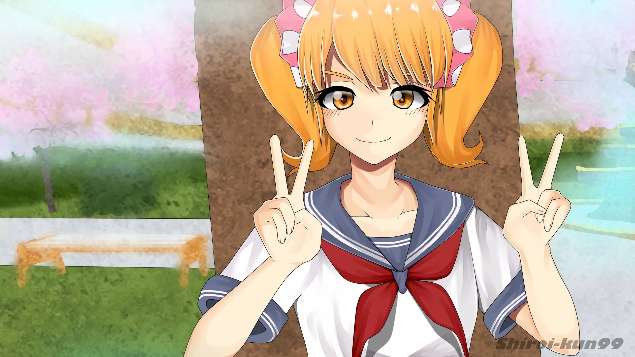 Download Kizana Sunobu Video Game Yandere Simulator Art