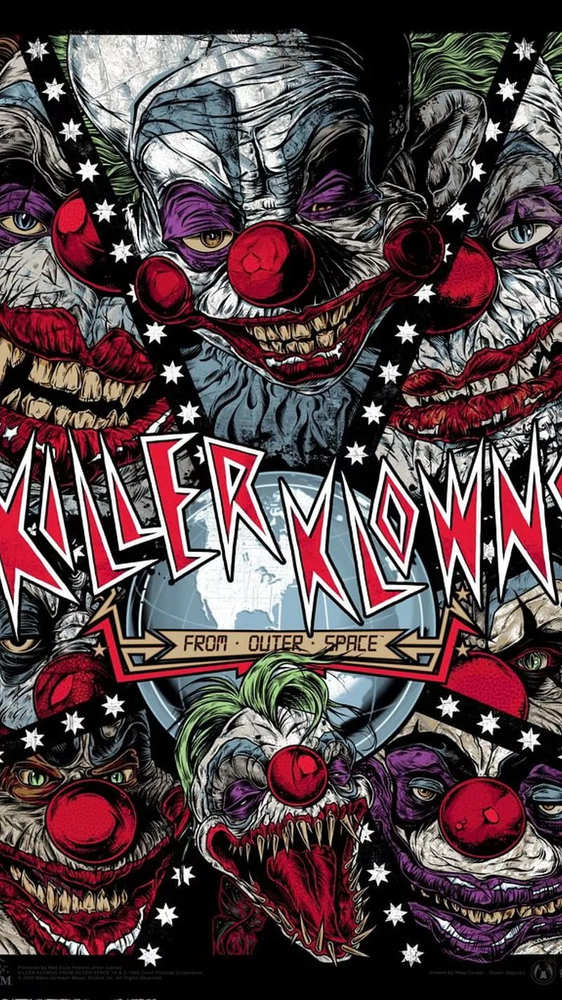 HD killer clowns wallpaper