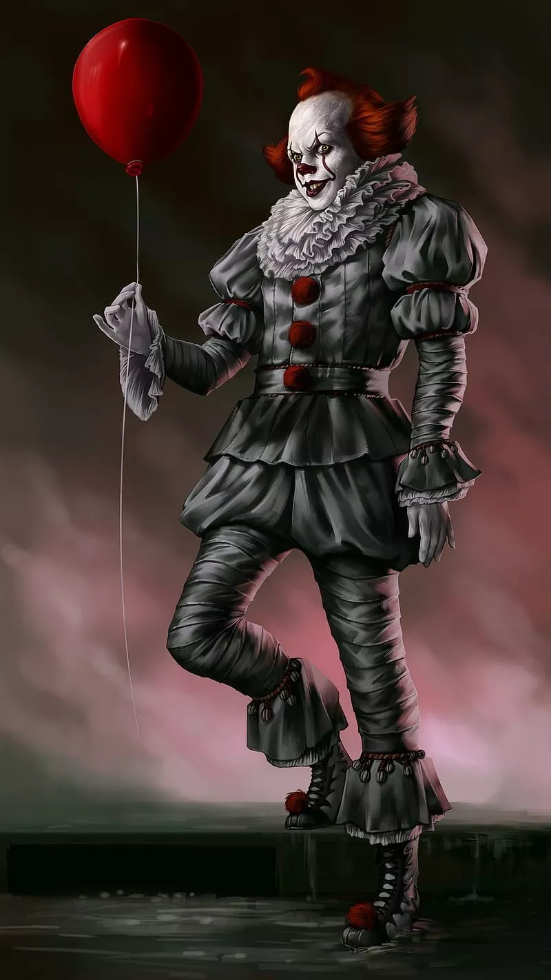 Pennywise, clown, horror, it, scary, HD phone wallpaper