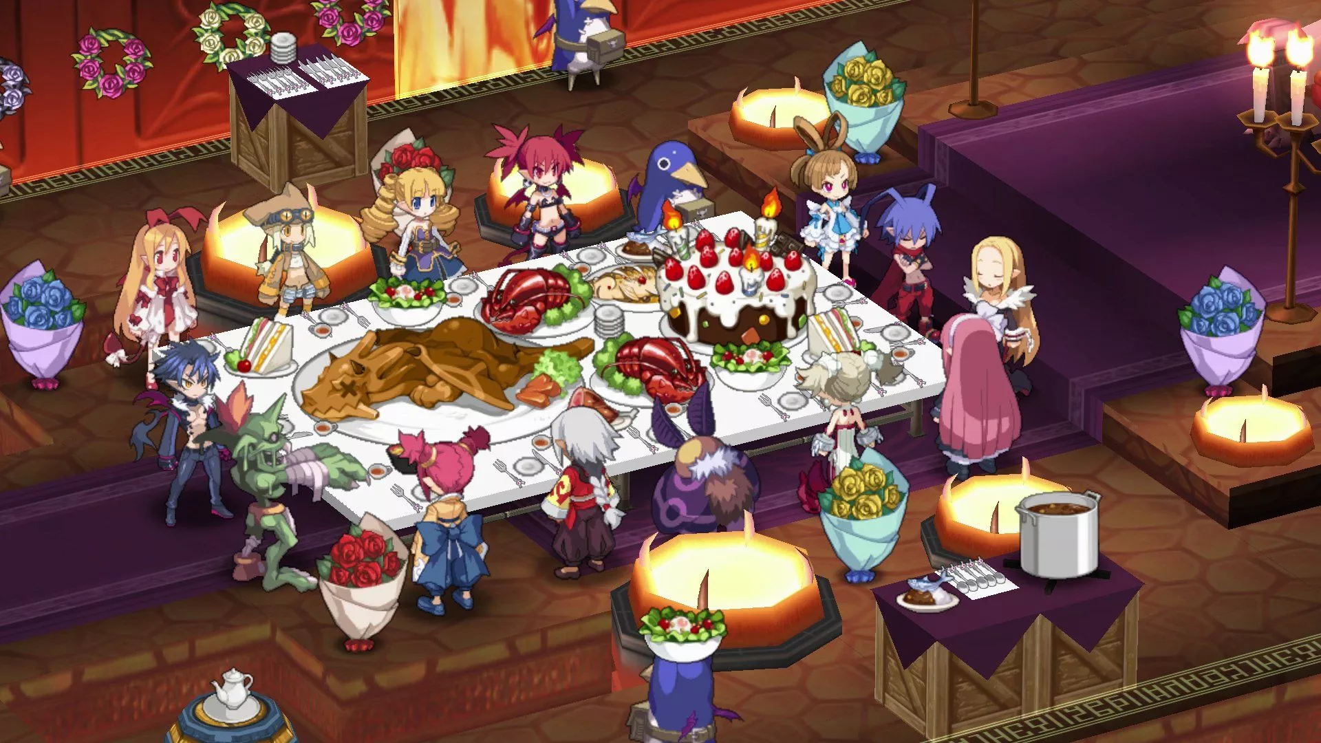 Disgaea 5 Characters Feast