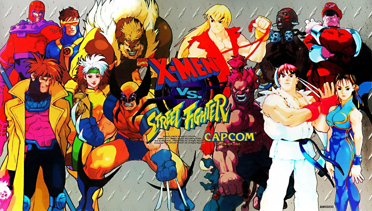 X Men Vs. Street Fighter Image