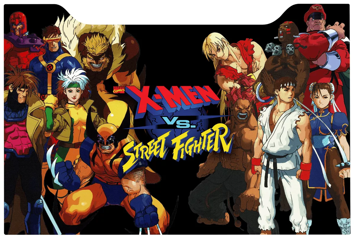 X Men Vs Street Fighter Arcade 1up