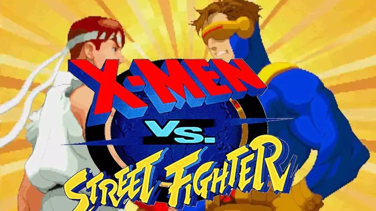 X Men Vs. Street Fighter. Arcade 4K