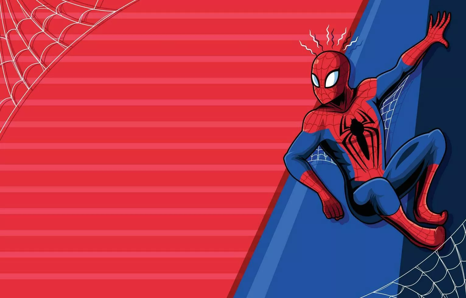 Spiderman Background Vector Art, Icon