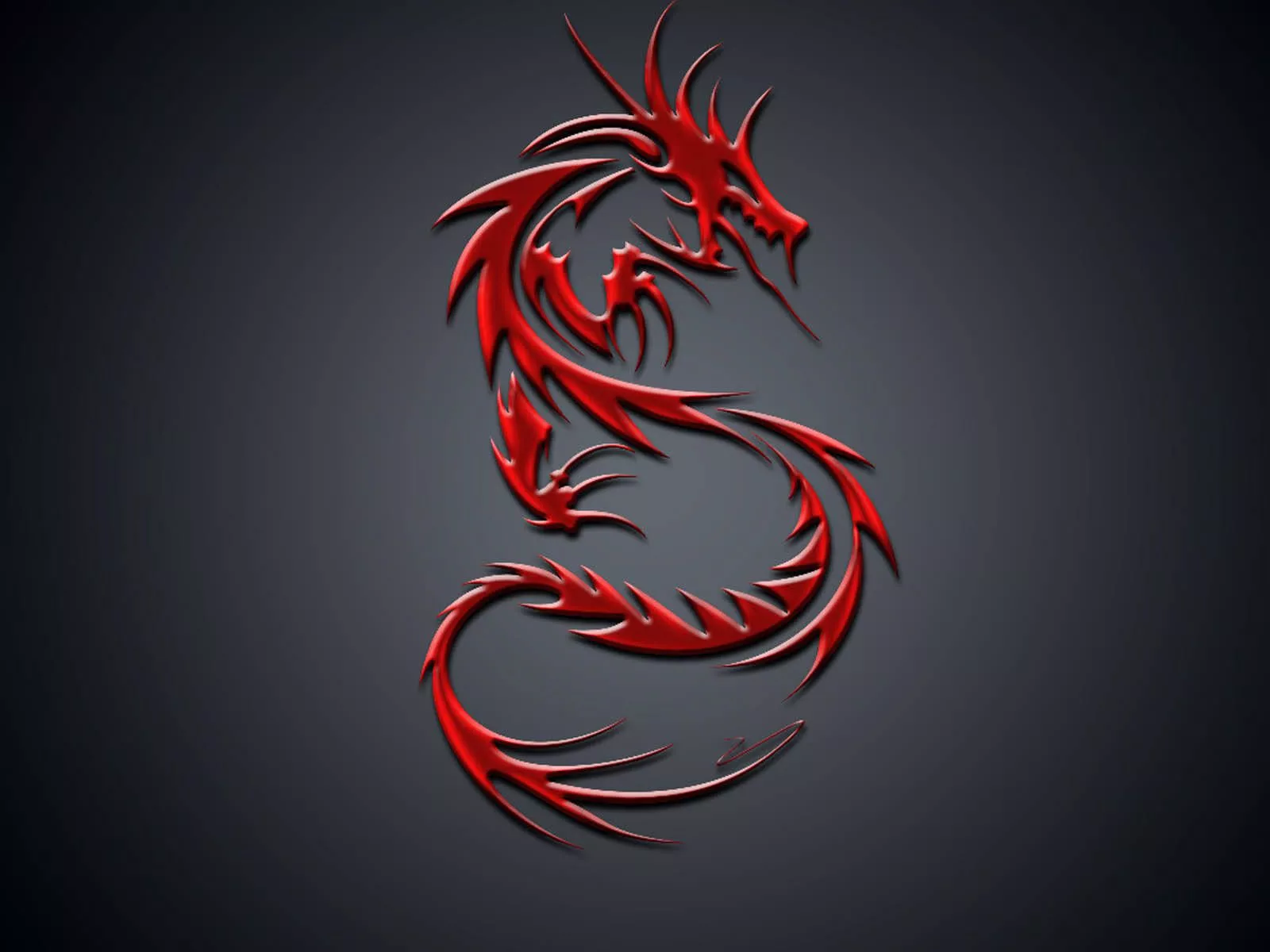Download free Msi Red Dragon Symbol