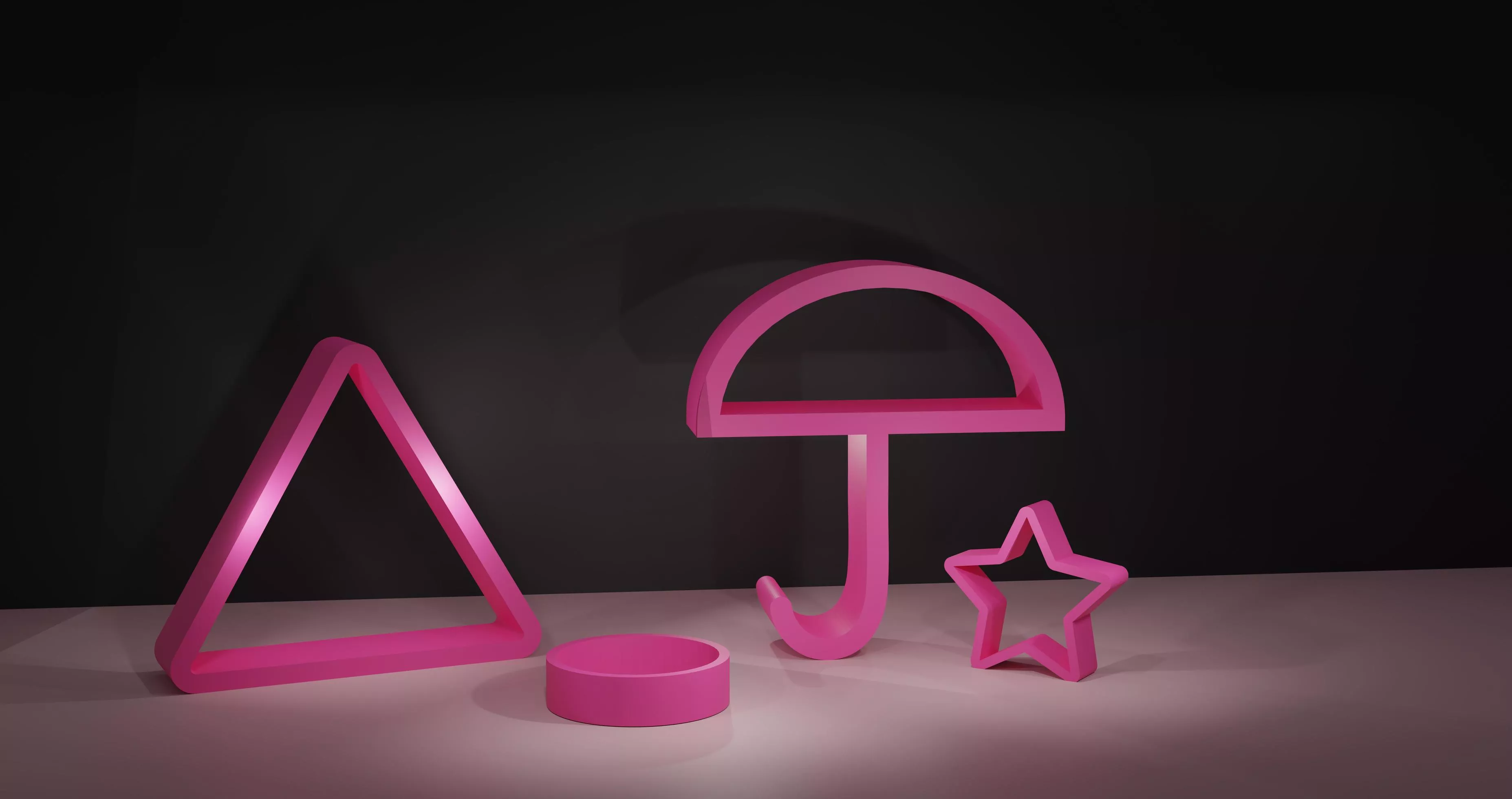 Squid Game Wallpaper. Figure. 3D work