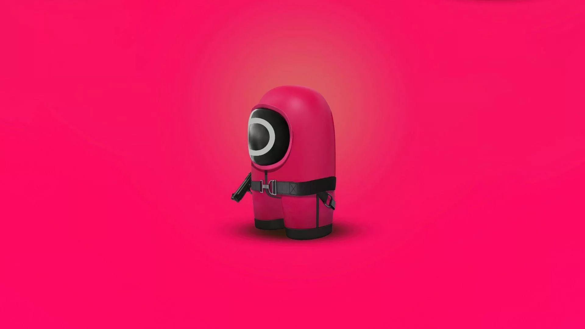 Among Us Game Squid Game Wallpaper