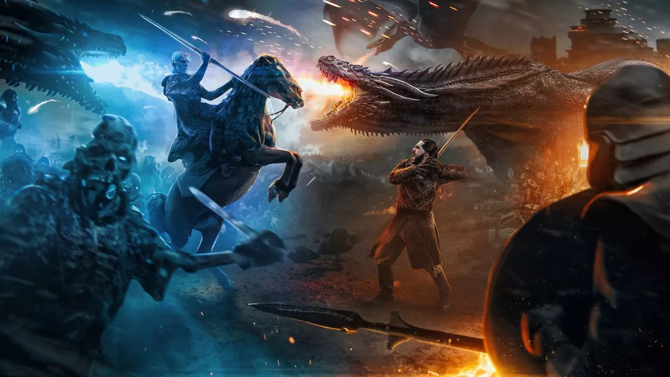 Laptop Jon Snow Wallpaper