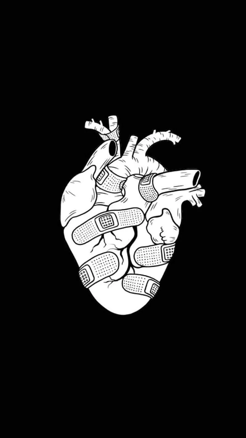 Heart, love, pain, HD phone wallpaper