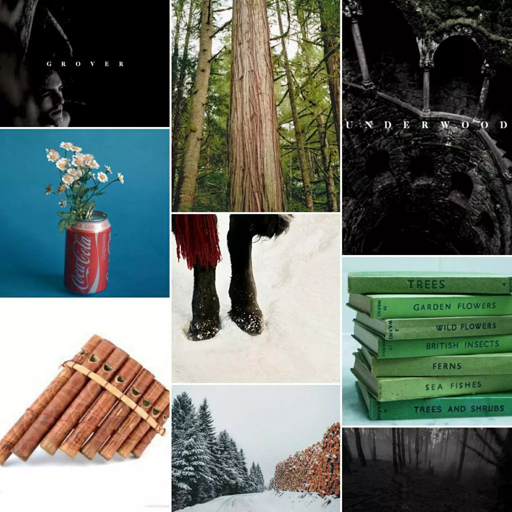 Grover Underwood aesthetic. Halfblood