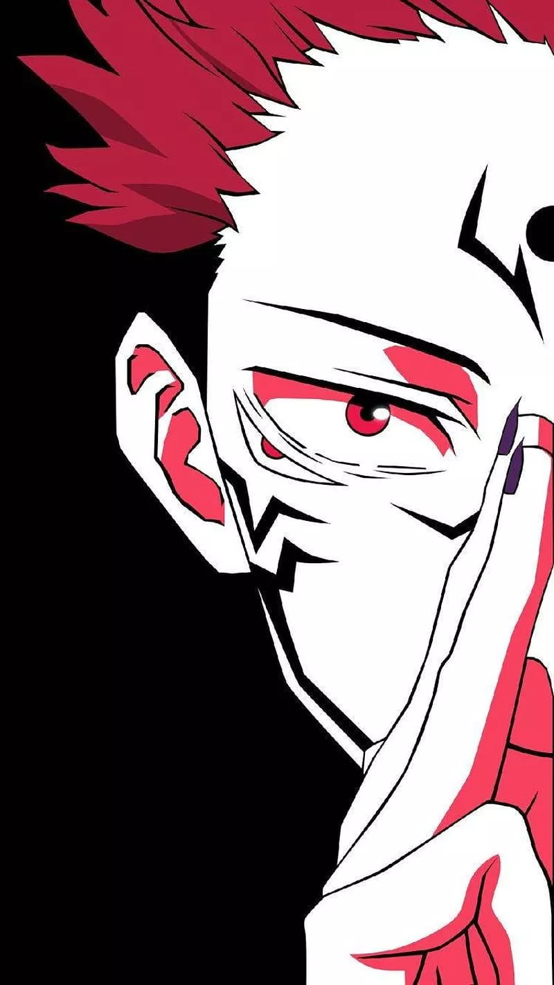 Sukuna Half Face, HD phone wallpaper