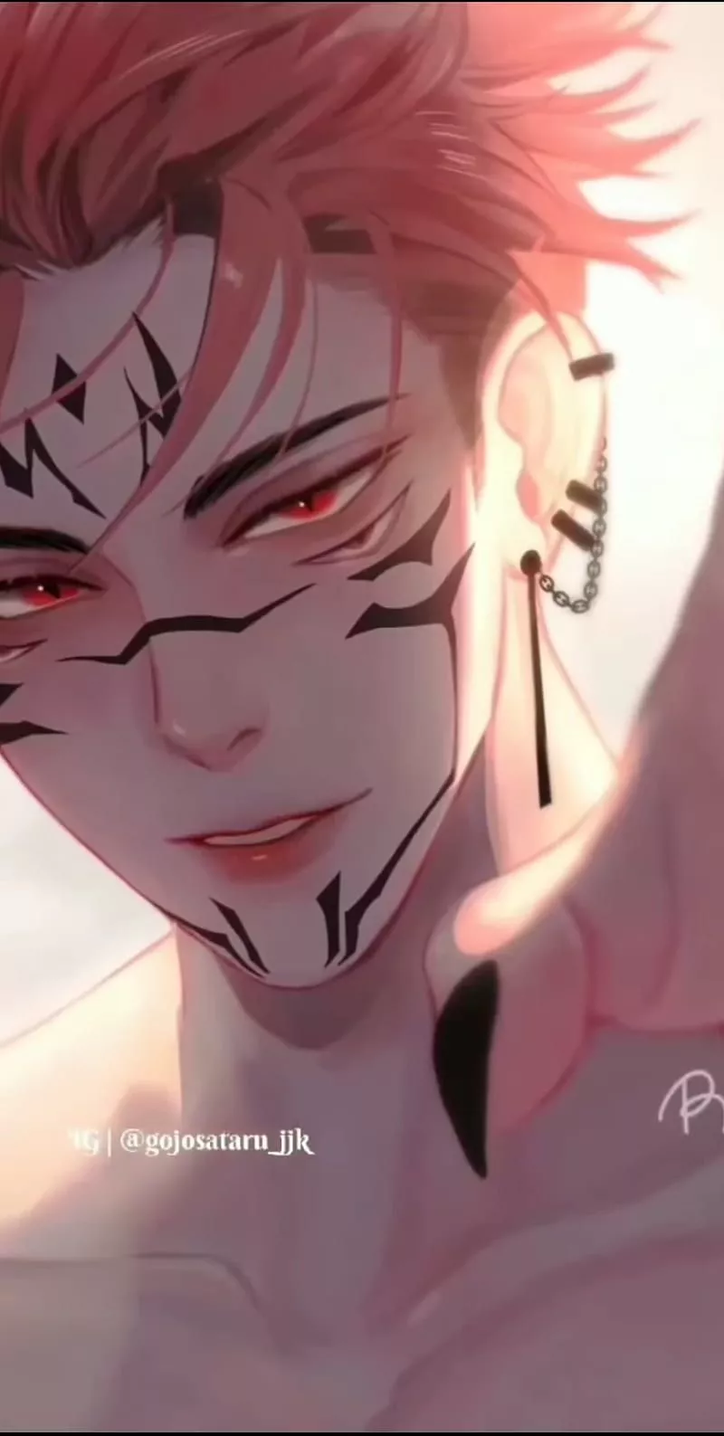 demon, anime, HD phone wallpaper