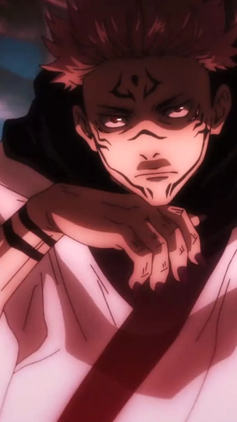 Sukuna, anime, jujutsu kaisen, HD phone