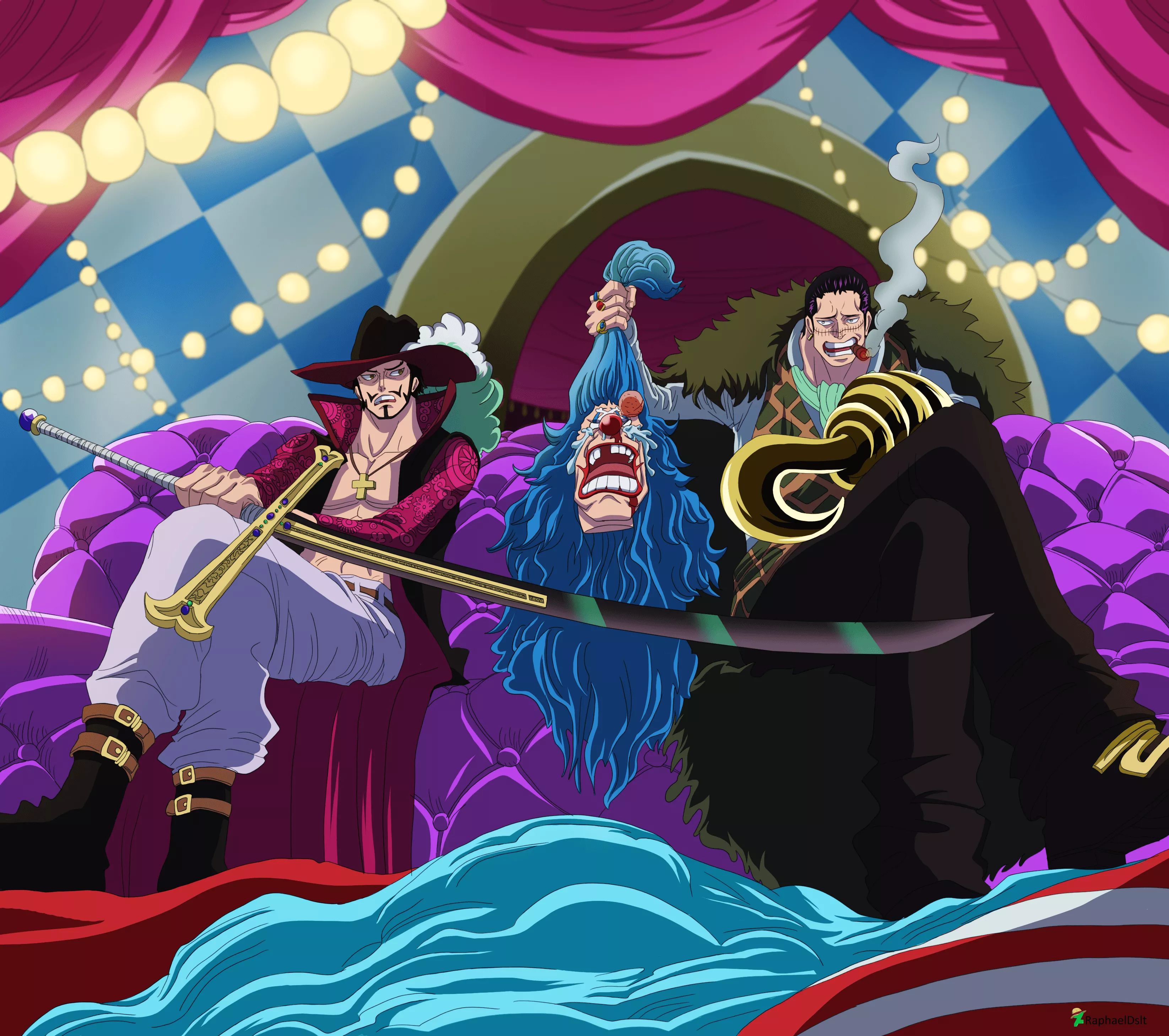 Dracule Mihawk Anime One Piece