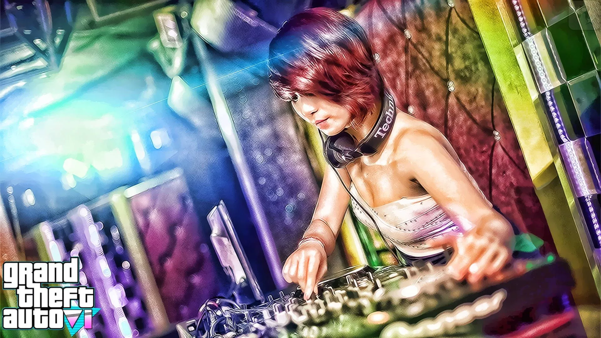 Grand Theft Auto DJ Girl Wallpaper