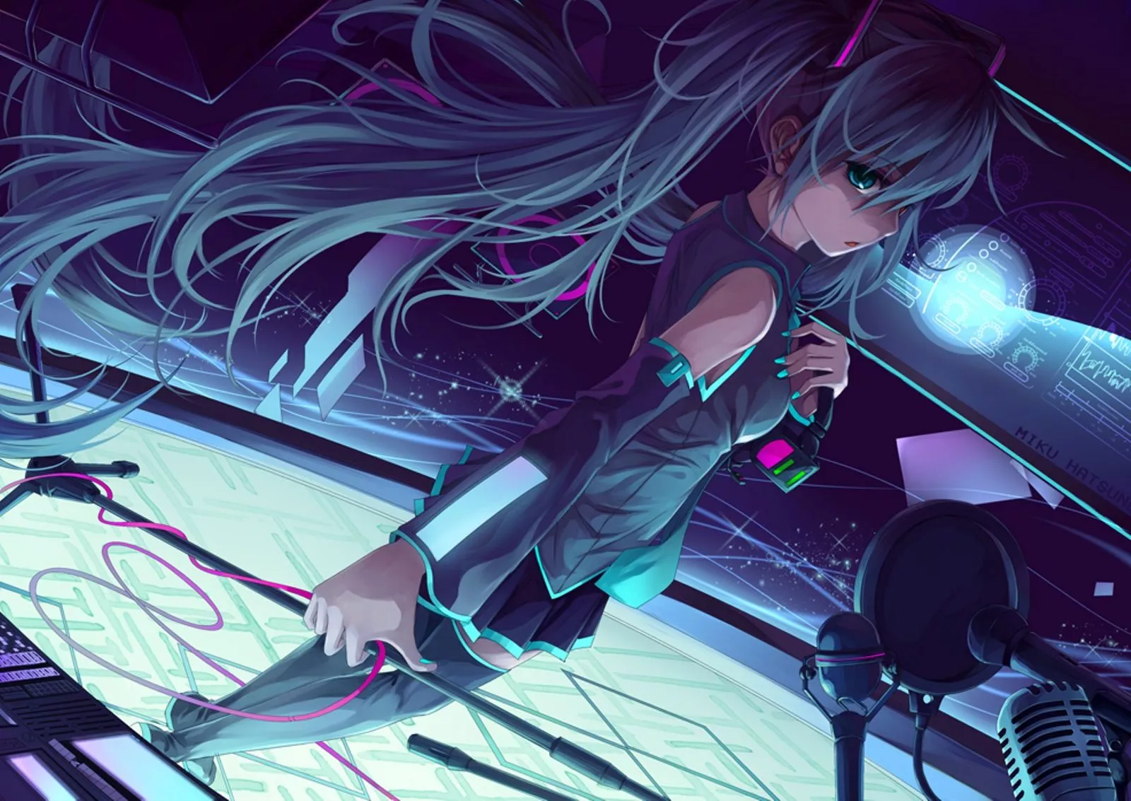 HD Wallpaper of Hatsune Miku: A