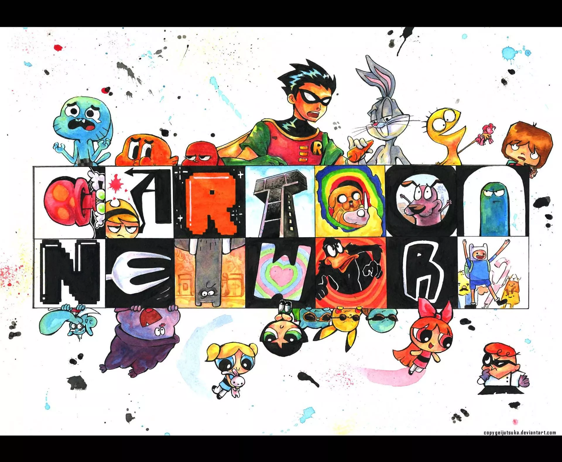 Cartoon Network Digital Illustration