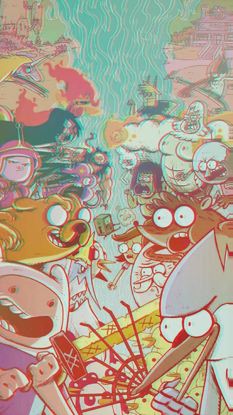 HD cartoon network shows wallpaper