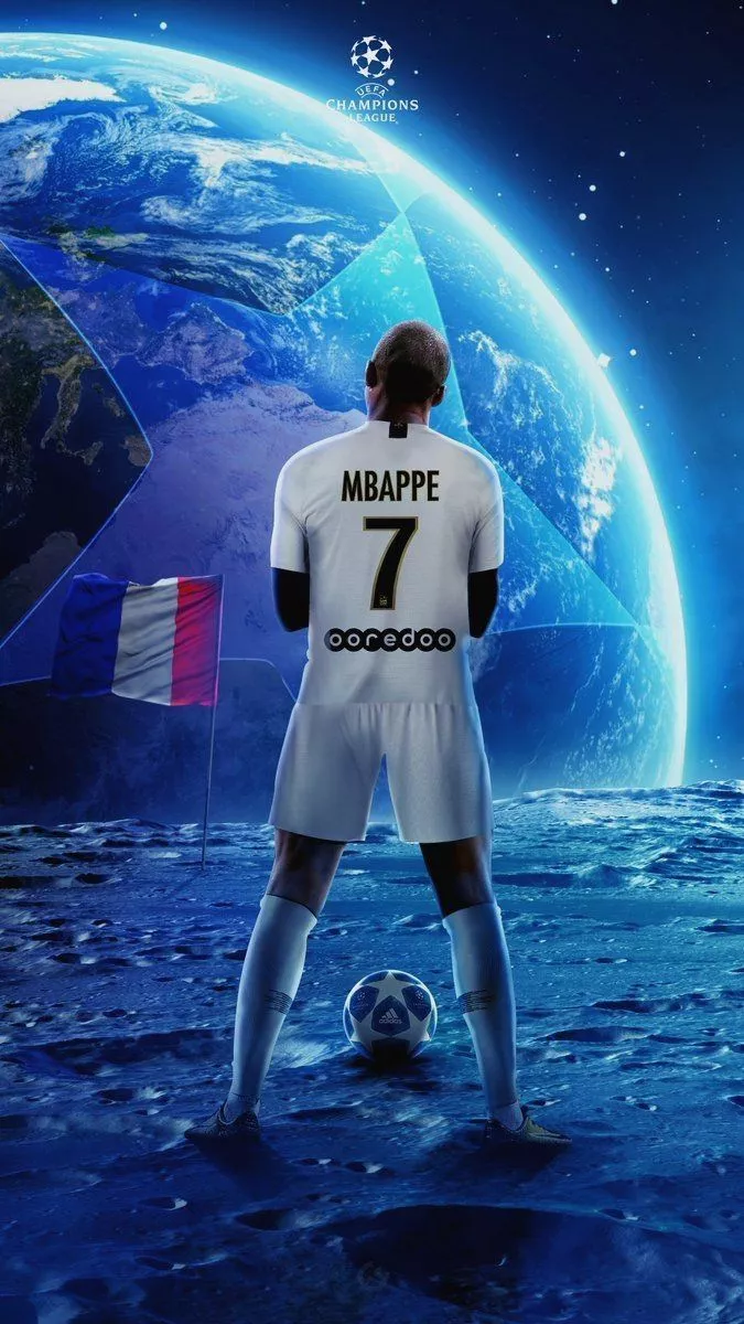 4K Kylian Mbappé Wallpaper