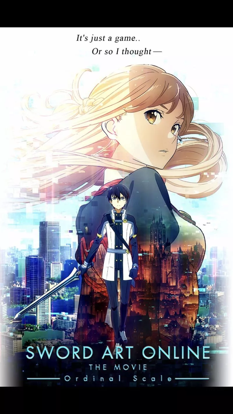 Sword Art Online, anime, movie, ordinal
