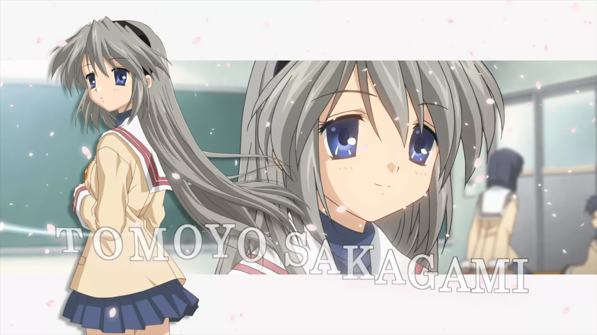Tomoyo Sakagami Anime Clannad HD Wallpaper