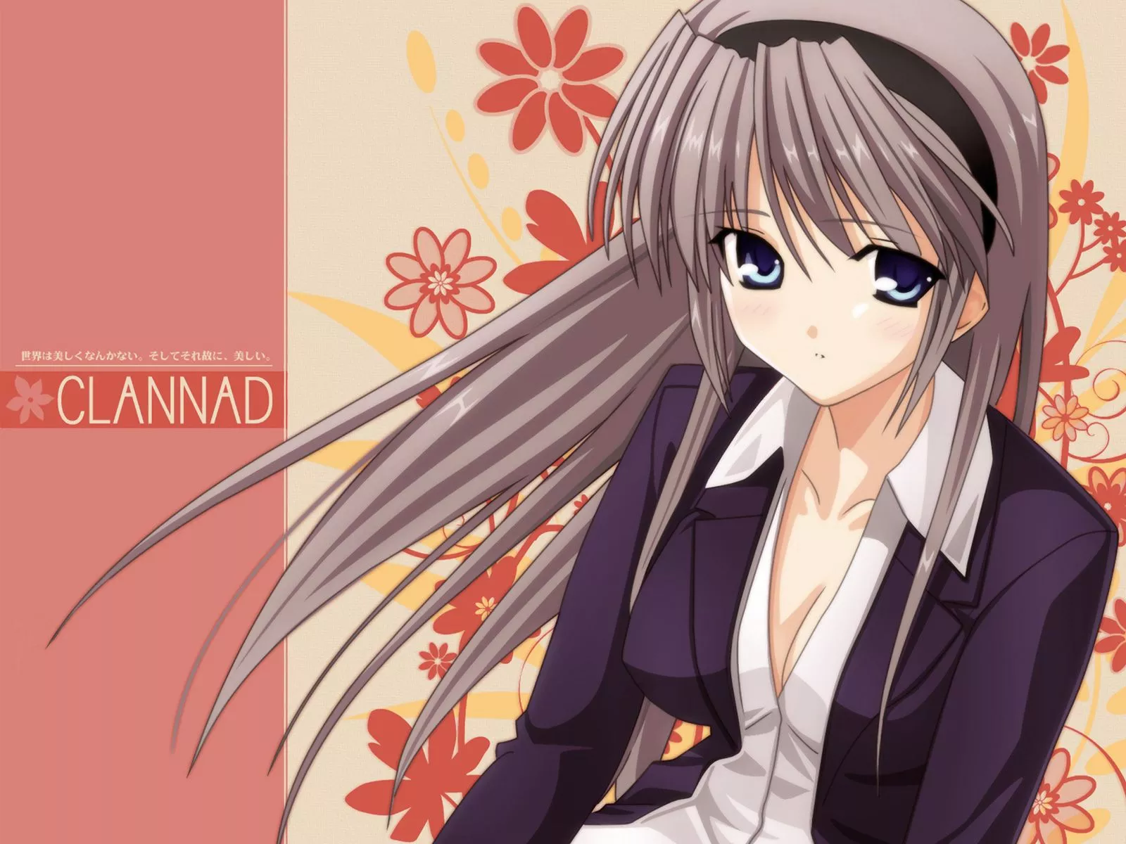 Tomoyo Sakagami Anime Clannad Wallpaper