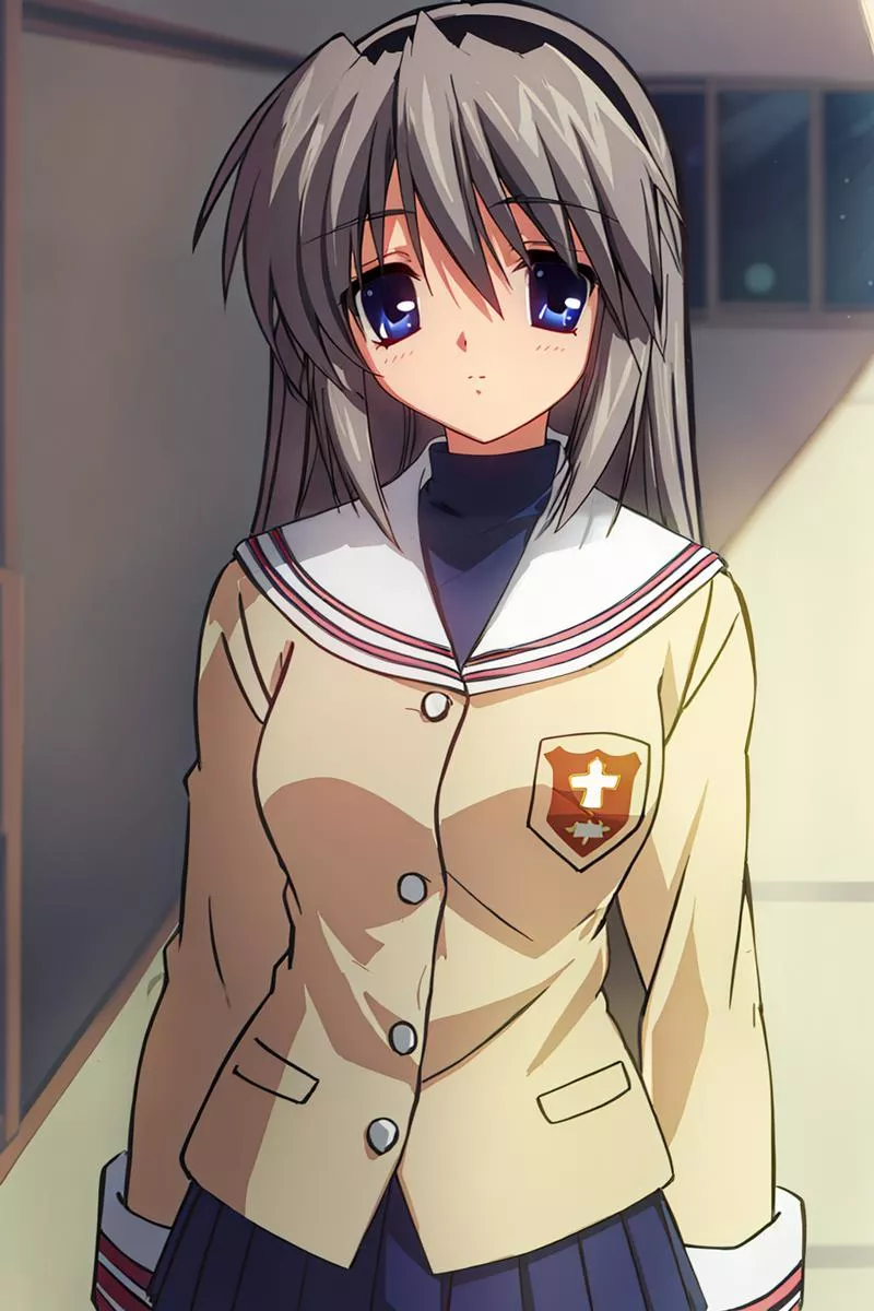 Sakagami Tomoyo CLANNAD Anime Ver