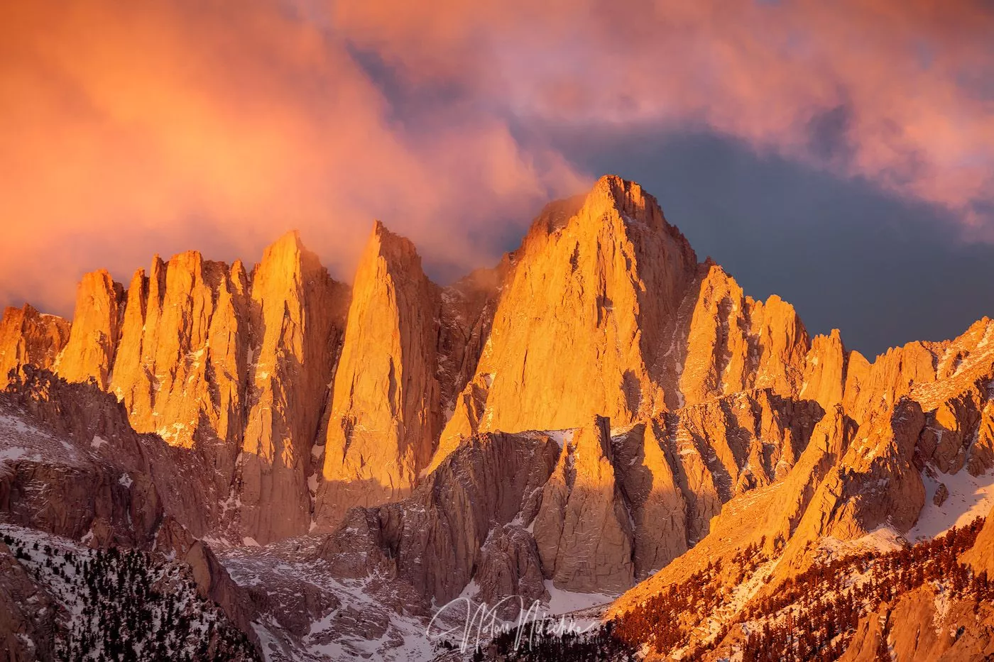 Epic Mt. Whitney. Alabama Hills, Owens