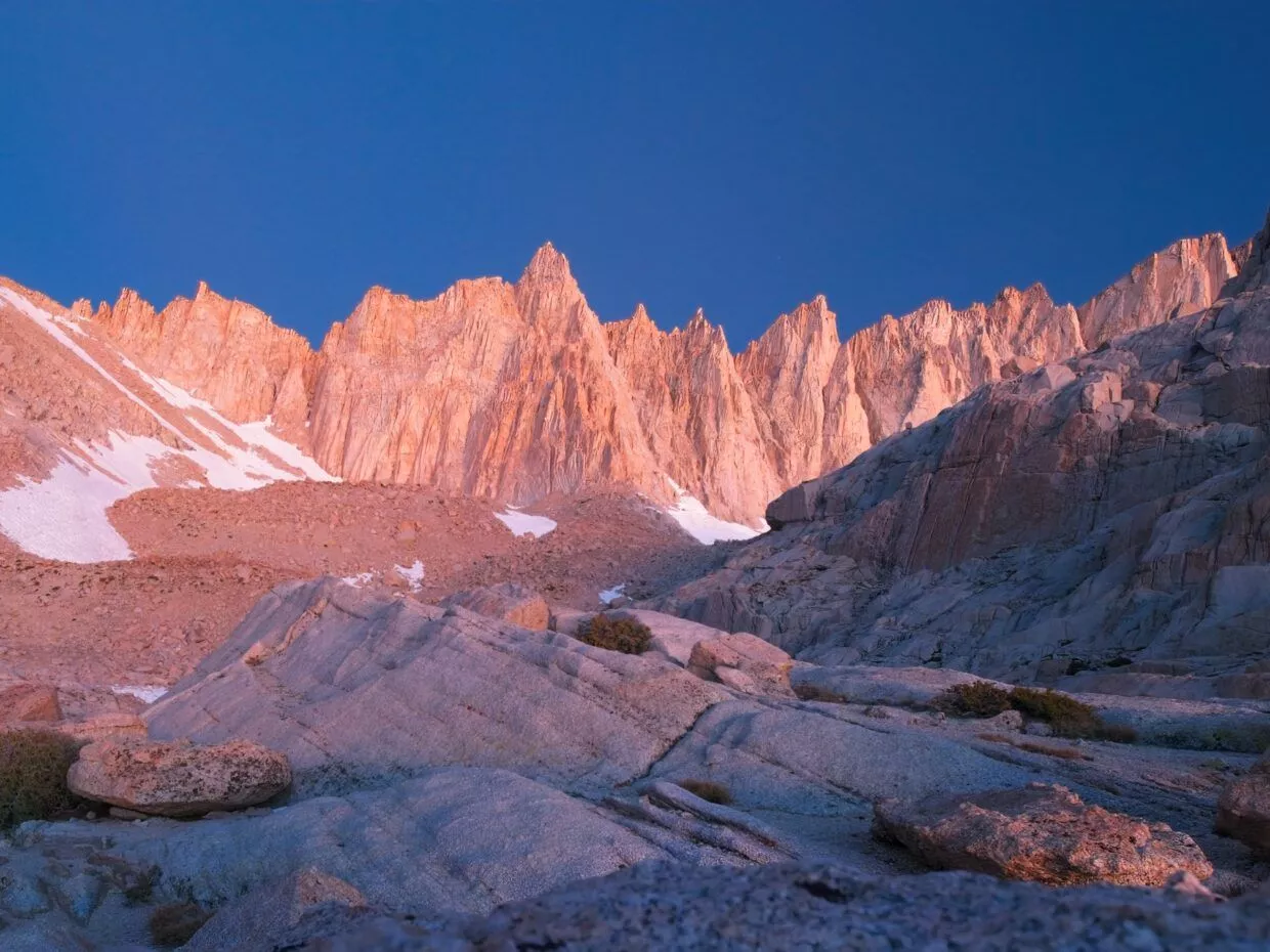 Mount Muir and Whitney