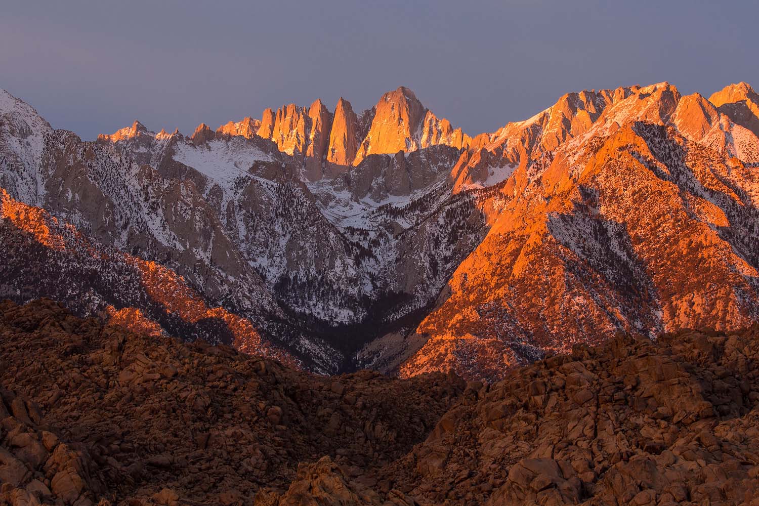 Onion Valley to Mt. Whitney