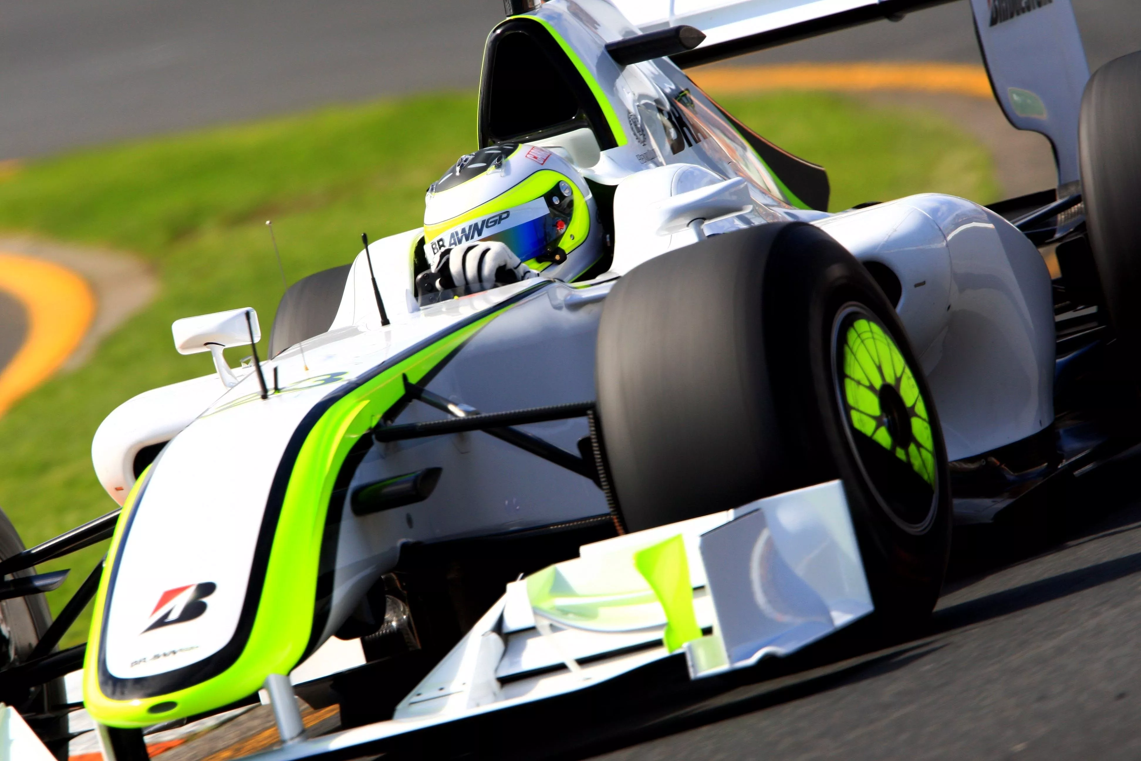 Wallpaper Formula 1, BrawnGP, Rubens