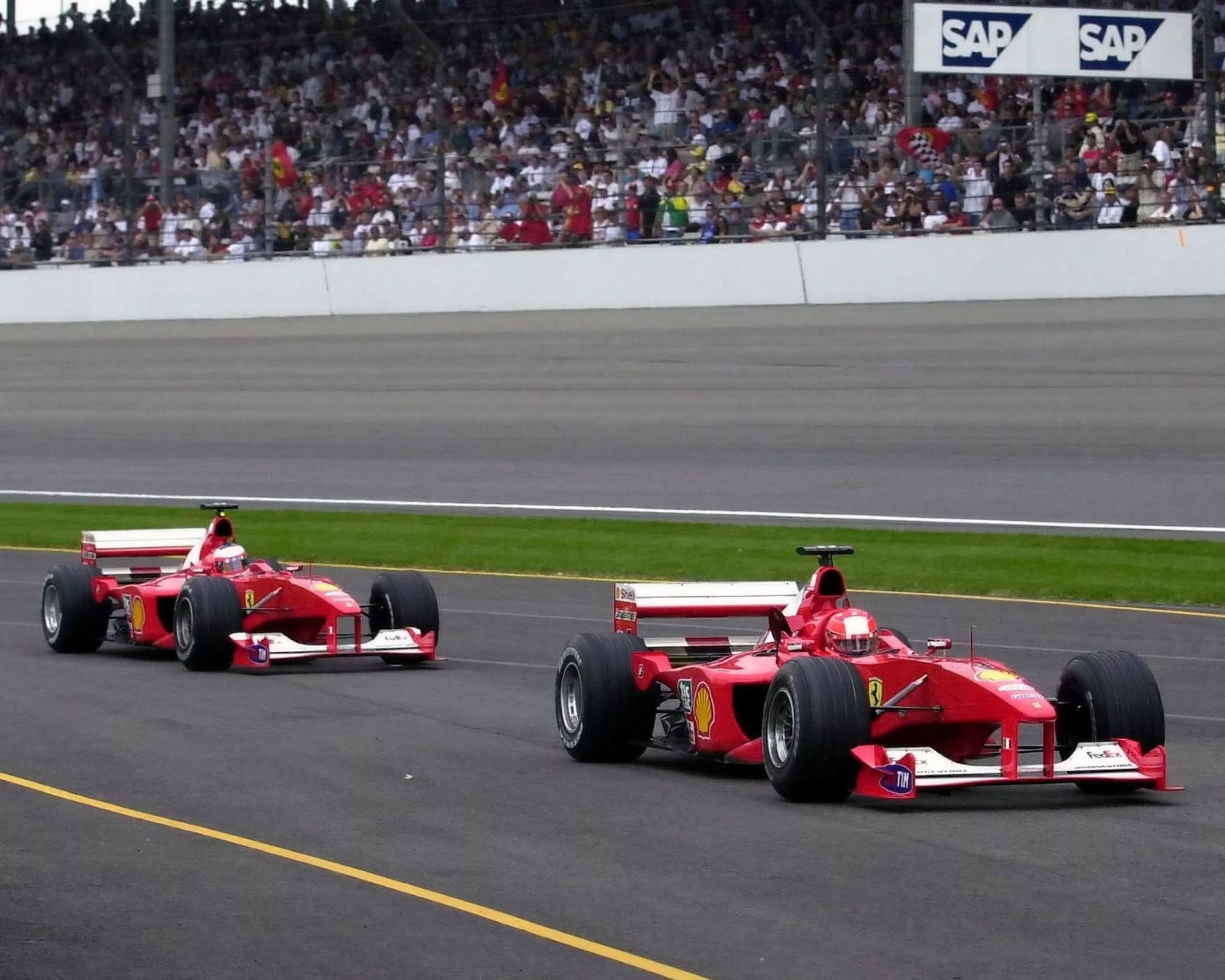 Michael Schumacher Rubens Barrichello