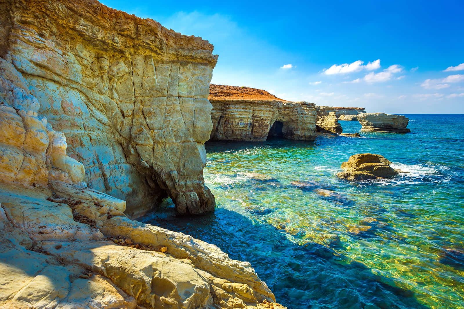Paphos With Gigantic Stones Wallpaper