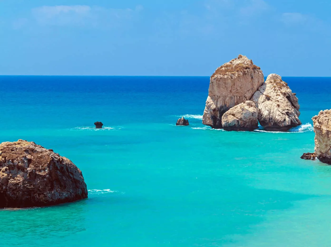 Beach In Paphos Wallpaper