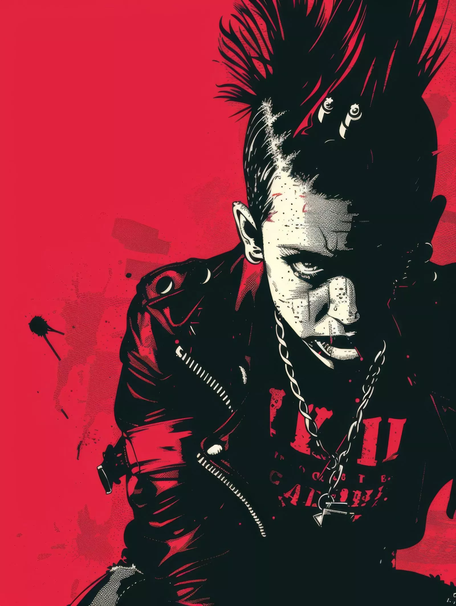 Punk posters on Yellow Image Creative