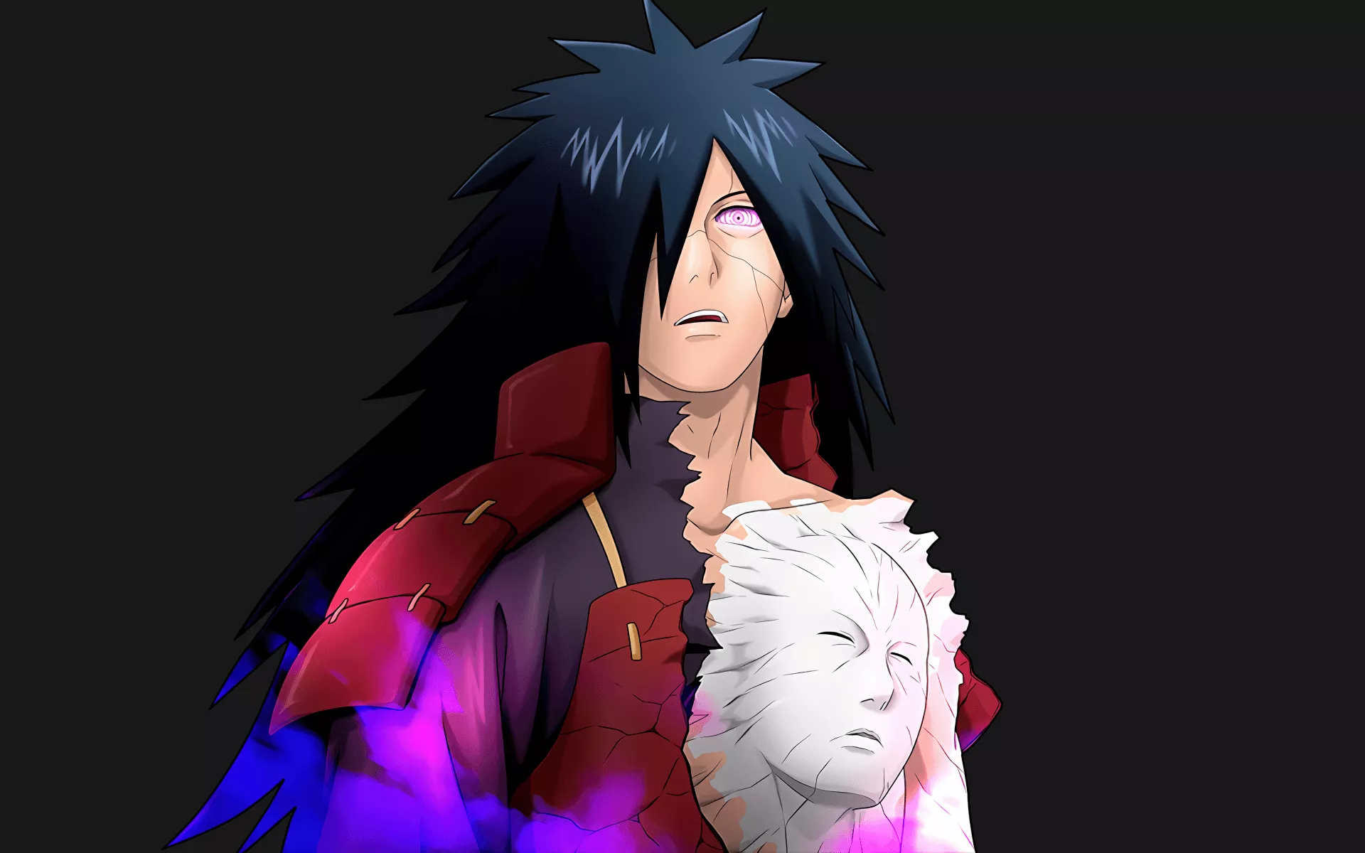 Madara Uchiha Wallpaper 4K, Fan Art