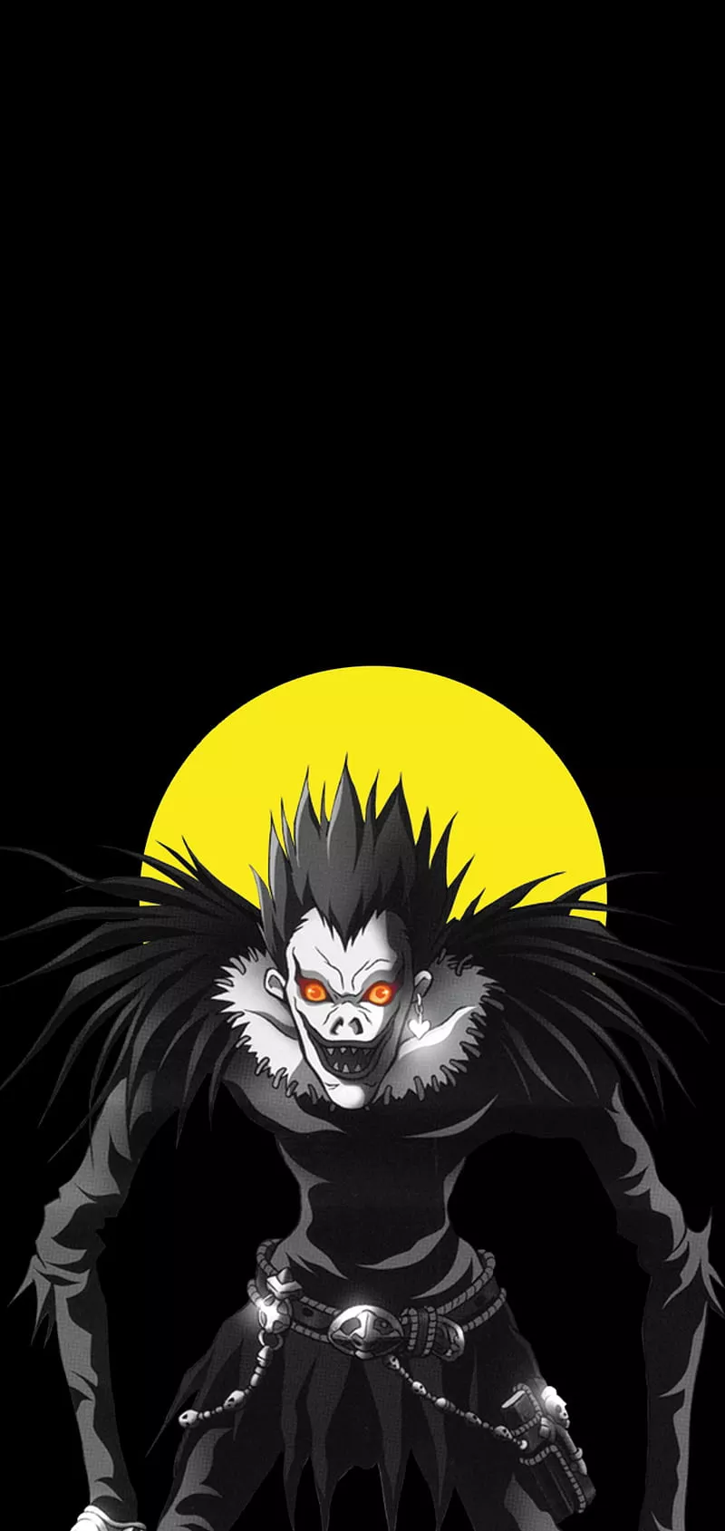 Ryuk, anime, death note, muerte, HD