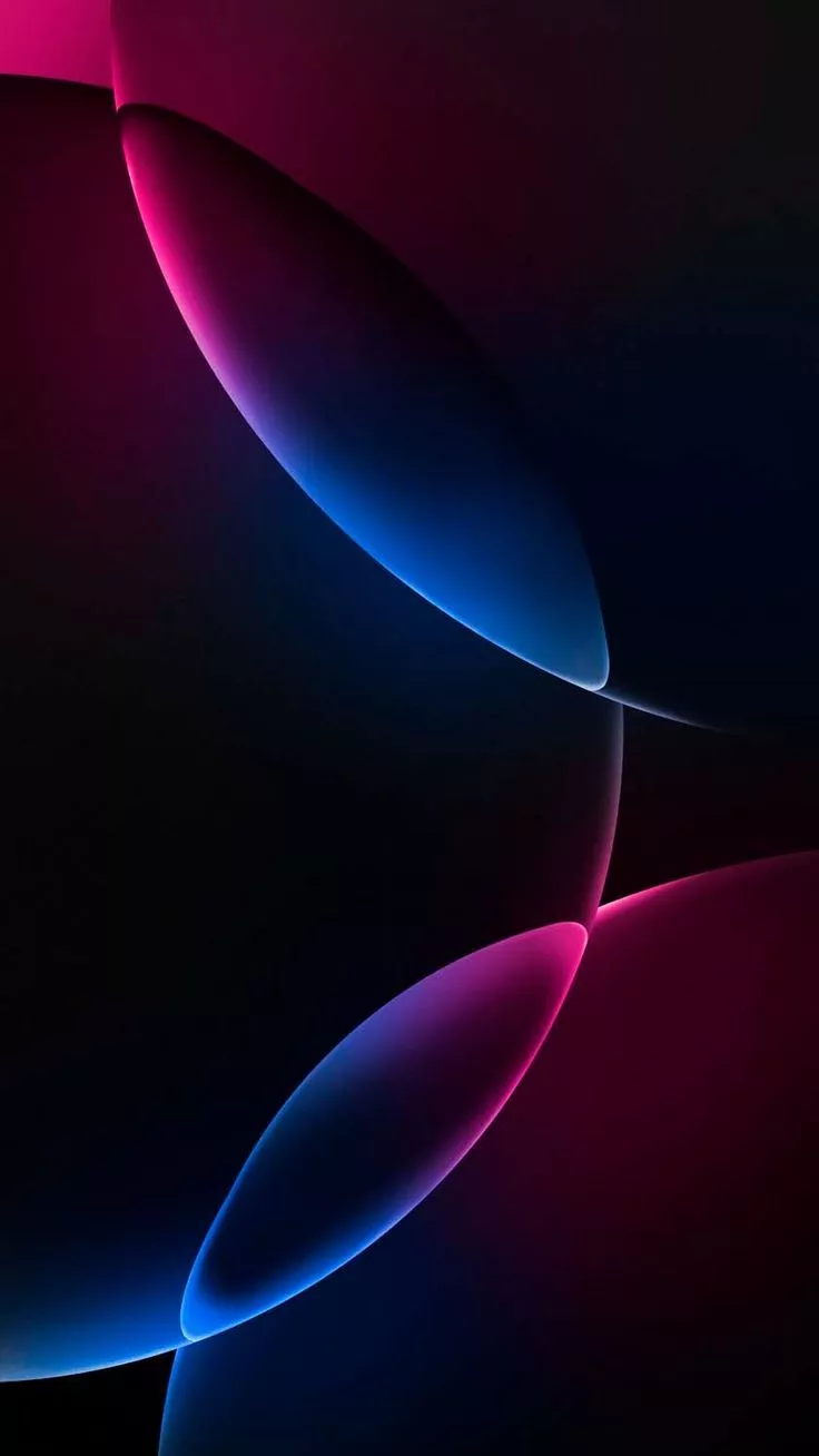 iPhone 16 Pro RGB Circles Wallpaper