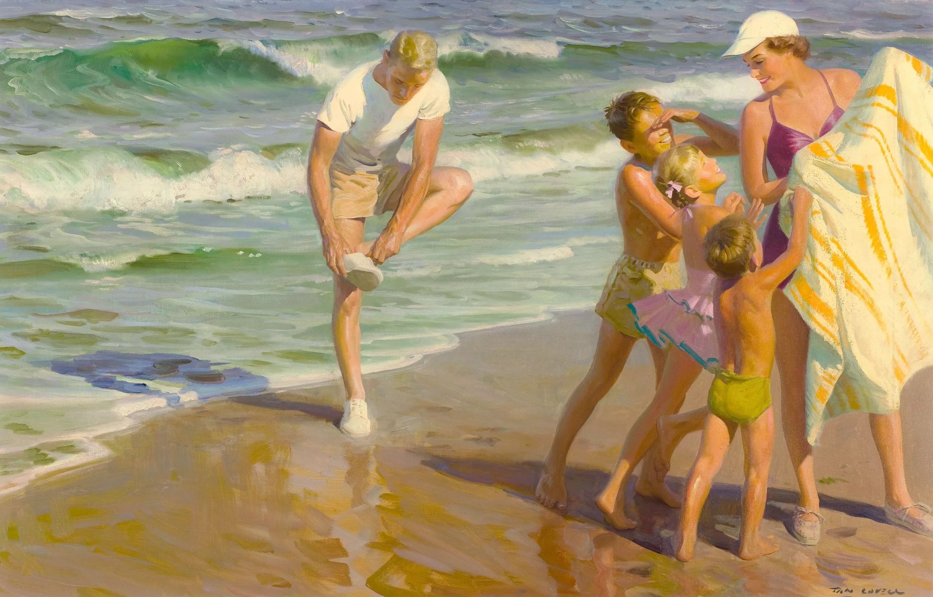 Picture Tom Lovell Pictorial art 3000x1920