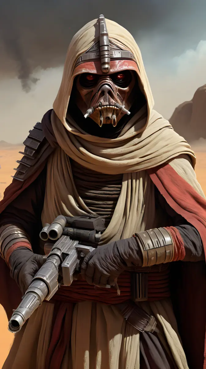 Tusken Raider Sith Lord wallpaper