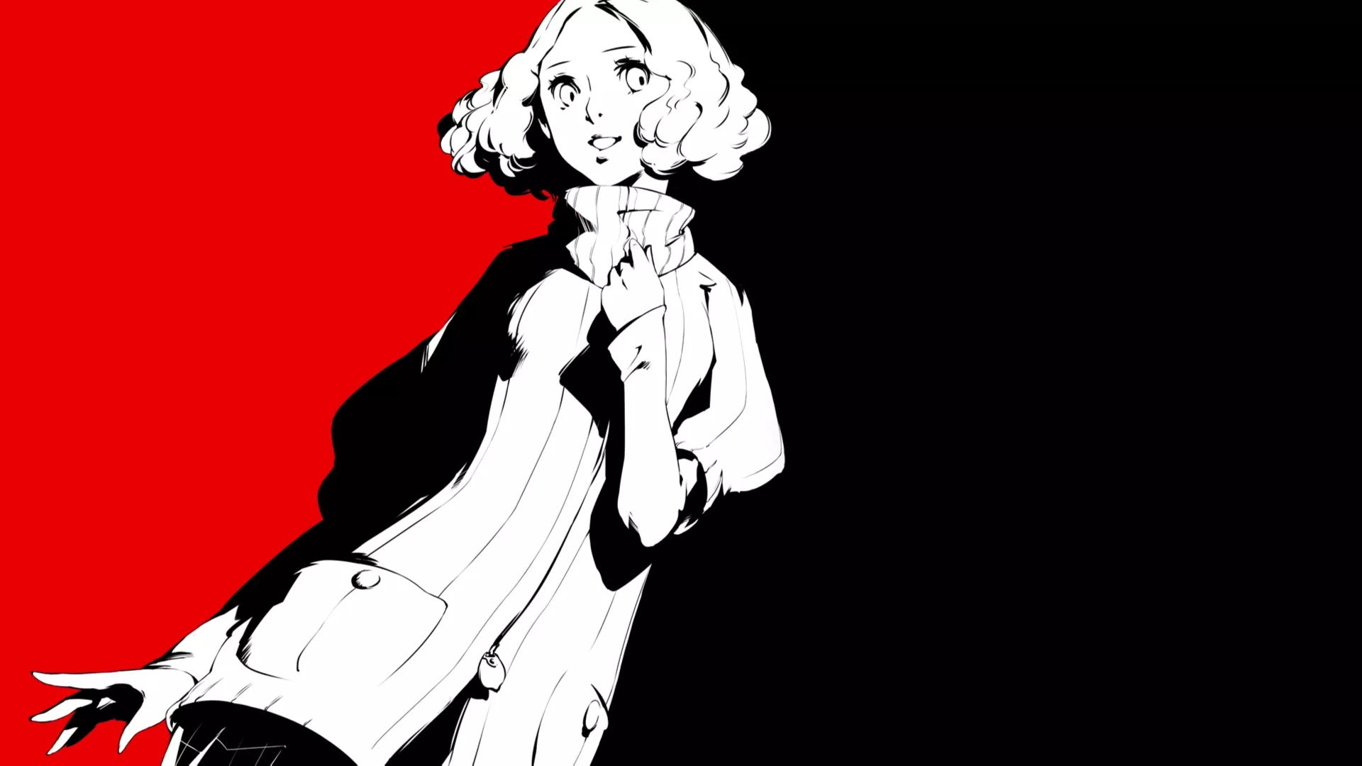 Haru Okumura Persona 5 HD Wallpaper