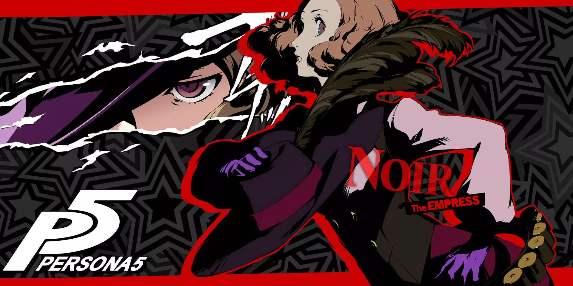 Noir Costme from Persona 5 Wallpaper