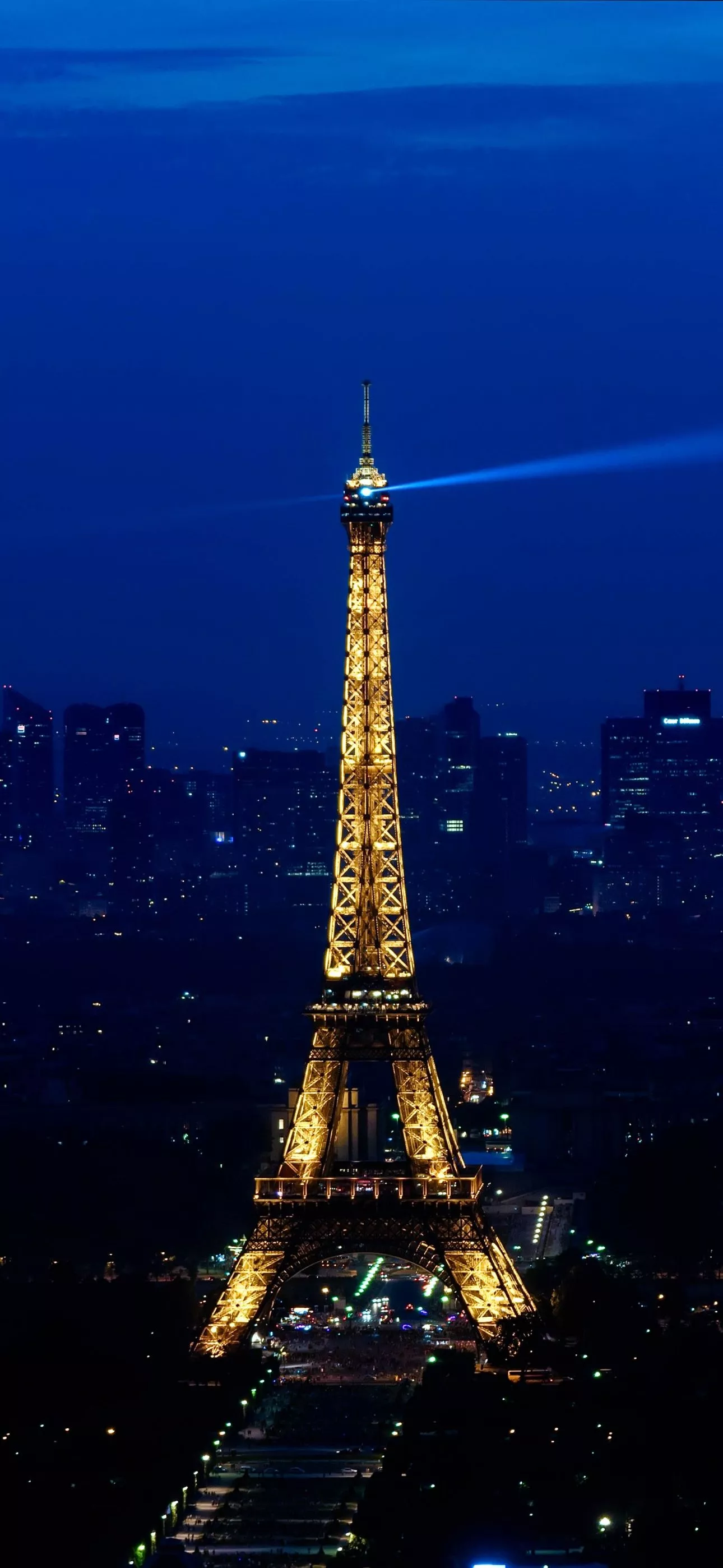Eiffel Tower Wallpaper 4K, 5K, Night