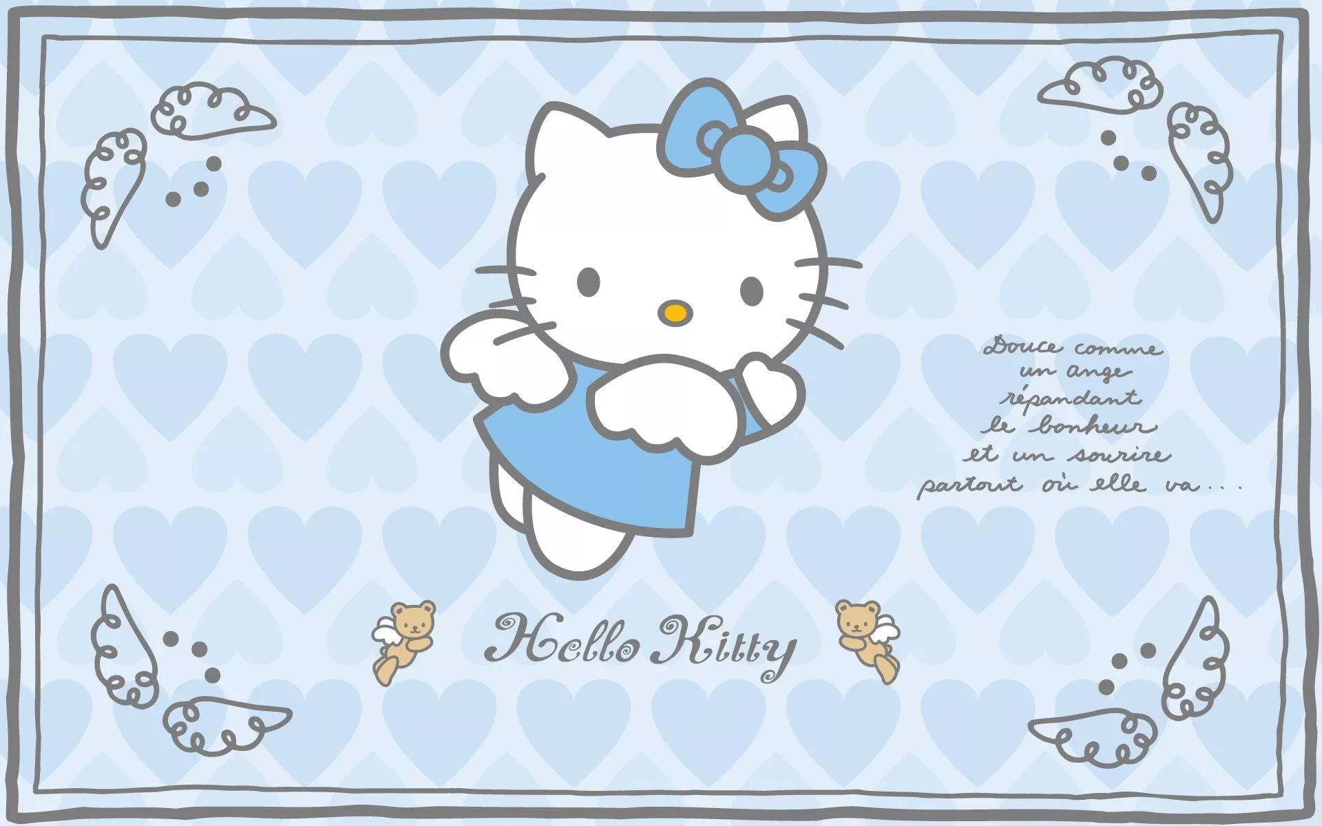 Hello Kitty Widescreen Wallpaper
