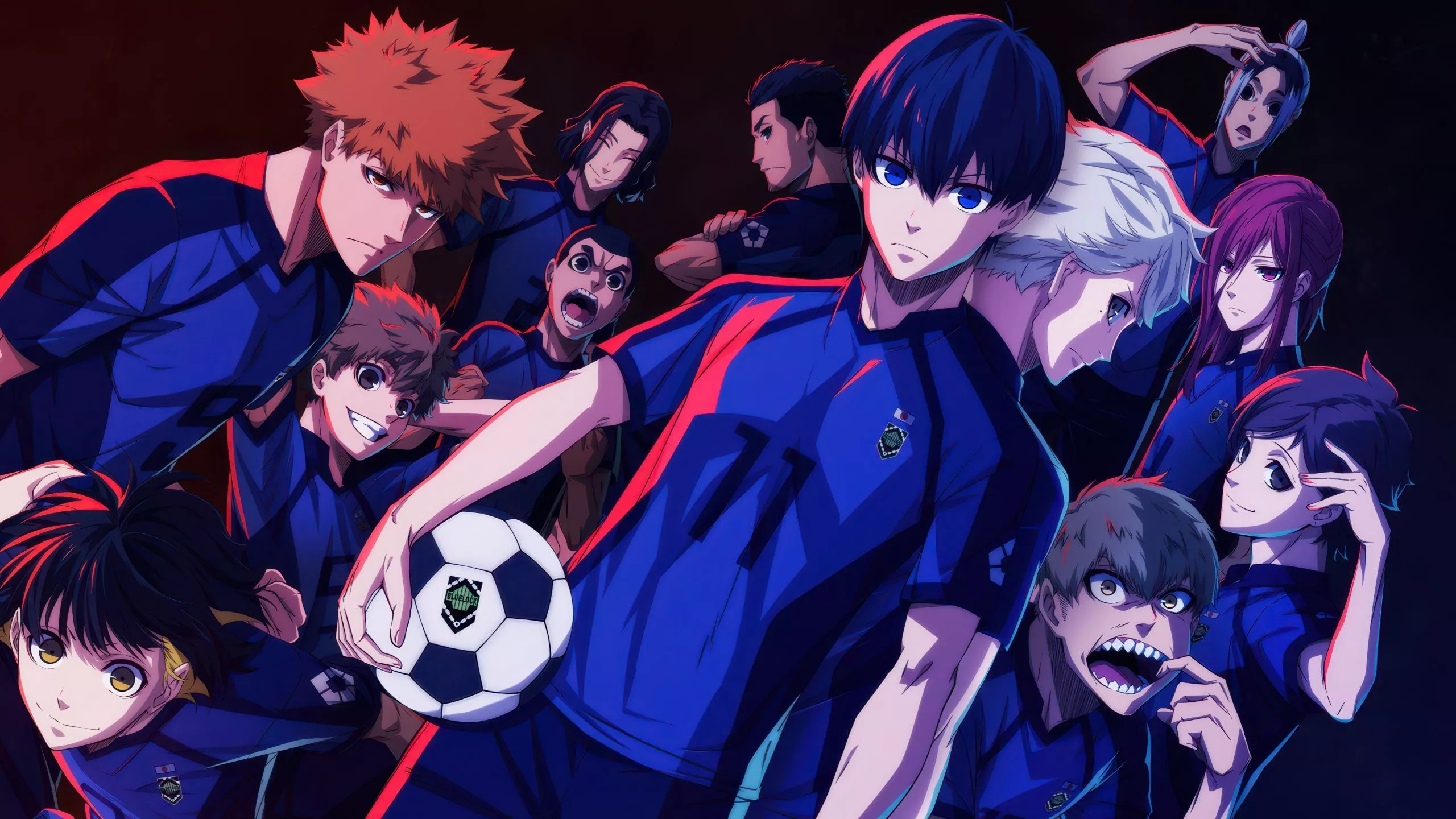 Team Z (Blue Lock) Wallpaper 4K, Ultrawide, Yoichi Isagi