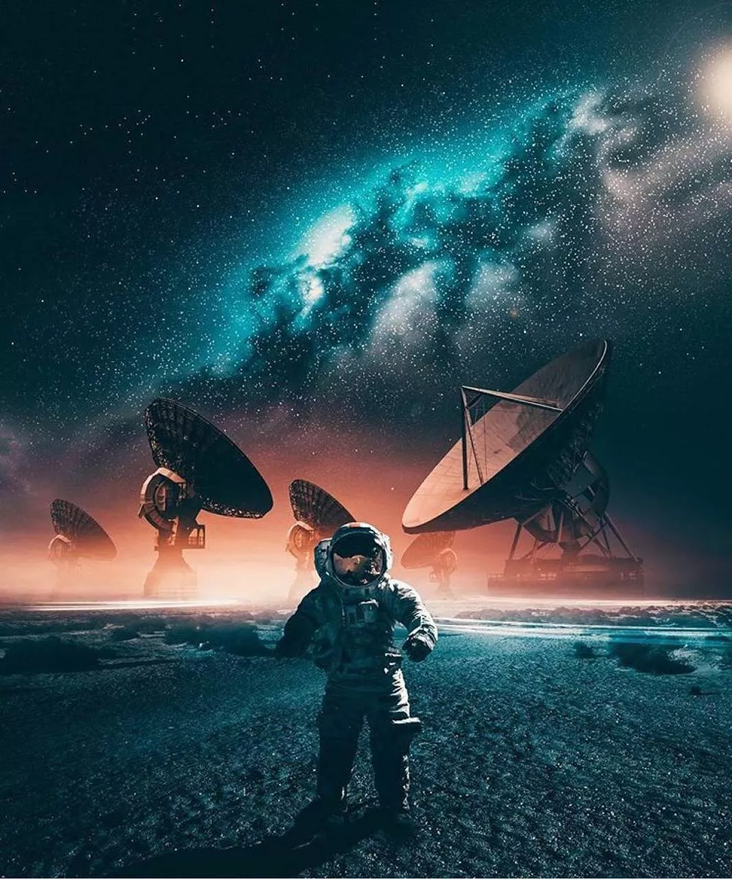 Radio Telescope Wallpaper Free